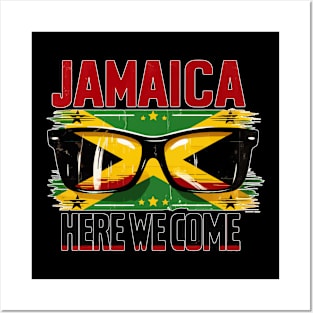 Jamaica Vacation Here We Come Birthday Cruise Travel Posters and Art